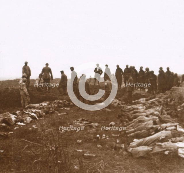 After the attack, Dompierre, Northern France, c1914-c1918. Artist: Unknown.