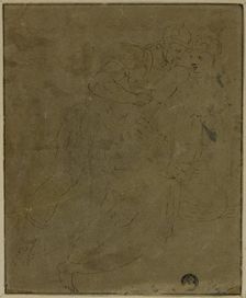 After the Antique: Greek and Amazon, 1530/36. Creator: Battista Franco Veneziano