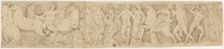 After the Antique: Sarcophagus Lid with the Labors of Hercules, n.d. Creator: Unknown