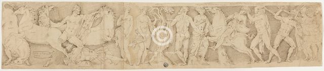 After the Antique: Sarcophagus Lid with the Labors of Hercules, n.d. Creator: Unknown.