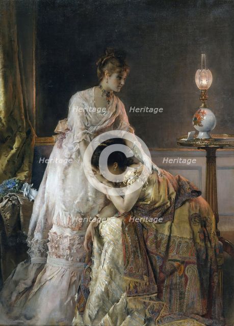 After the Ball, 1874. Creator: Alfred Stevens.
