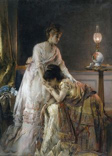 After the Ball, 1874. Creator: Alfred Stevens