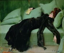 After the ball by Ramon Casas, 1895