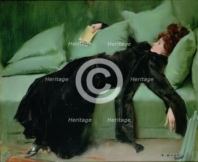 After the ball' by Ramon Casas, 1895.