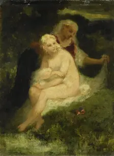 After the Bath, 1860-1876. Creator: Narcisse Virgile Diaz de la Pena