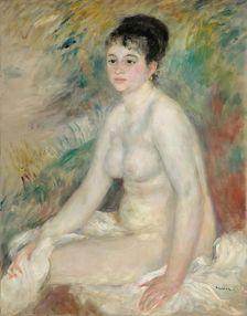 After the bath, 1876. Creator: Pierre-Auguste Renoir