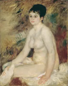 After the bath, 1876. Creator: Renoir, Pierre Auguste (1841-1919)