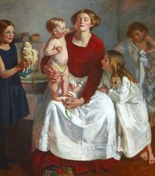 After the bath, 1910-1911. Creator: Henry Tonks