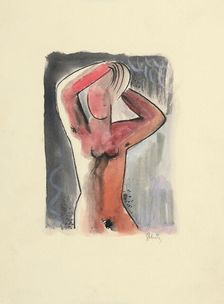 After the bath, 1936. Creator: Mikulas Galanda