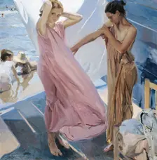 After the Bath. Artist: Sorolla y Bastida, Joaquín (1863-1923)