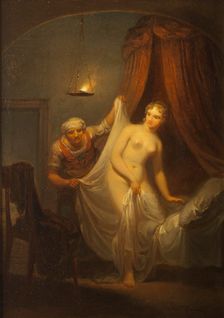 After the Bath, early 19th century. Creator: Alexander Lauréus