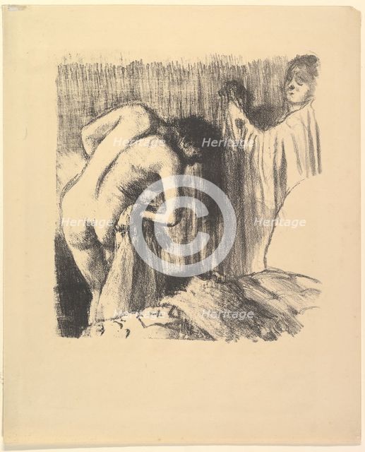 After the Bath III, 1891-92. Creator: Edgar Degas.