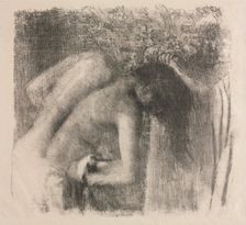 After the Bath (large version), 1891-1892. Creator: Edgar Degas (French, 1834-1917)