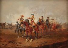 After the battle, 1870/1880. Creator: Alexander Bensa
