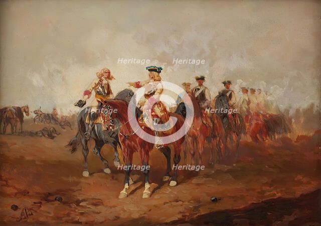 After the battle, 1870/1880. Creator: Alexander Bensa.