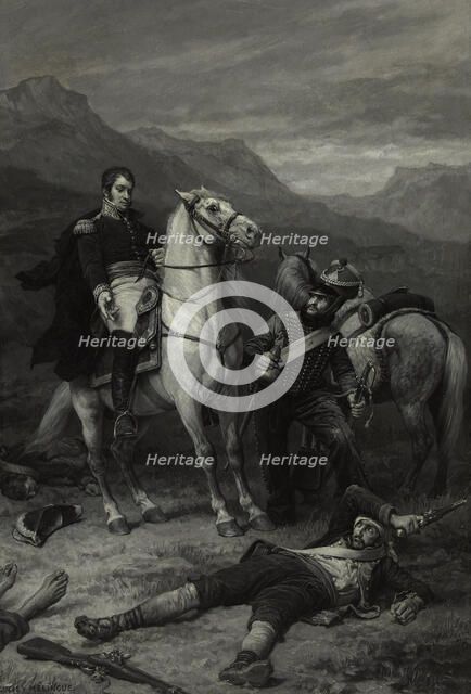 After the battle,  1881-1891. Creator: Lucien Etienne Melingue.