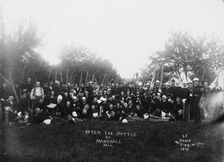 After the battle at Marshall Hall, [Maryland?], 1893. Creator: Unknown