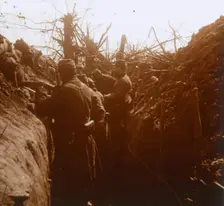 After the Battle of the Marne, northern France, c1914-c1918