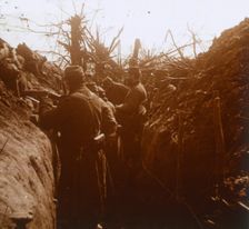 After the Battle of the Marne, northern France, c1914-c1918