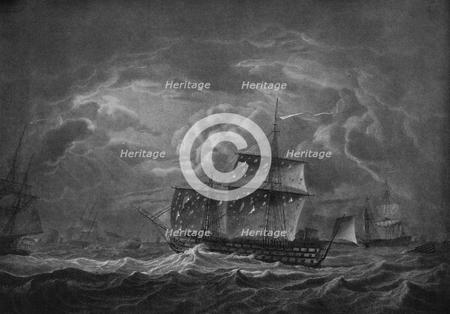 'After the Battle of Trafalgar', c1806. Artist: Robert Dodd.