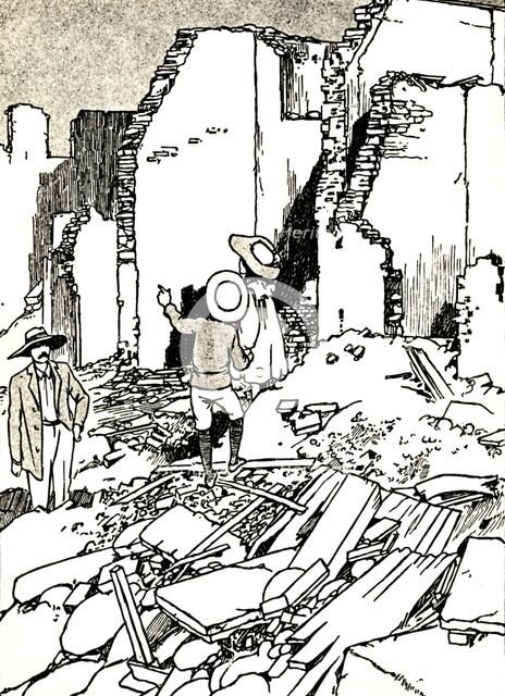 'After the Earthquake', 1907 (1912). Artist: Charles Robinson.