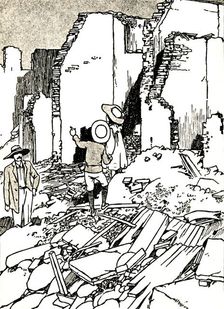 After the Earthquake 1907 (1912). Artist: Charles Robinson