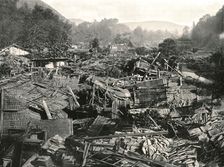 After the earthquake, Gifu, Japan, 1895. Creator: Unknown