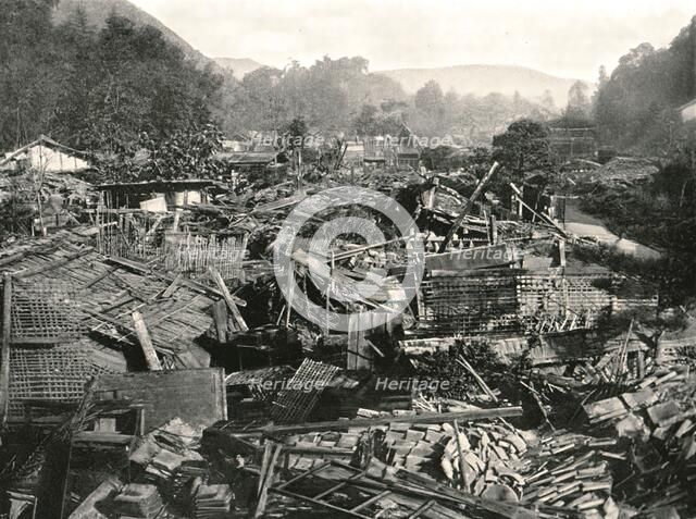 After the earthquake, Gifu, Japan, 1895. Creator: Unknown.