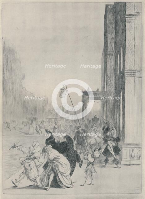 'After the Fancy Dress Ball', 1920. Artist: Claude Allin Shepperson.