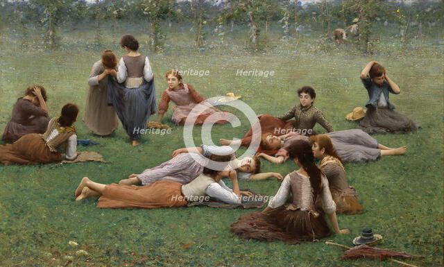 After the Game. Artist: Zonaro, Fausto (1854-1929)