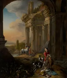 After the Hunt, c.1656. Creator: Jan Baptist Weenix