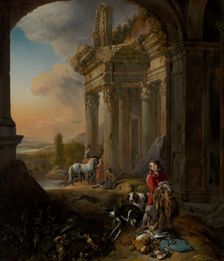 After the Hunt, c.1656. Creator: Jan Baptist Weenix