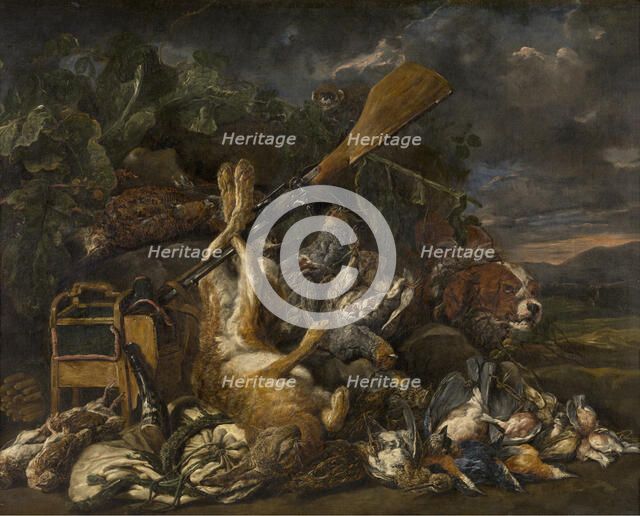 After the Hunt, c1630-1660. Creator: Jan Fyt.