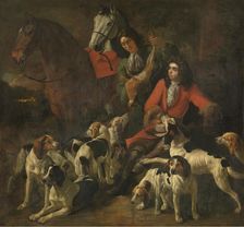After the Hunt, c1650-1680. Creator: Jan Baptist Boel the Younger
