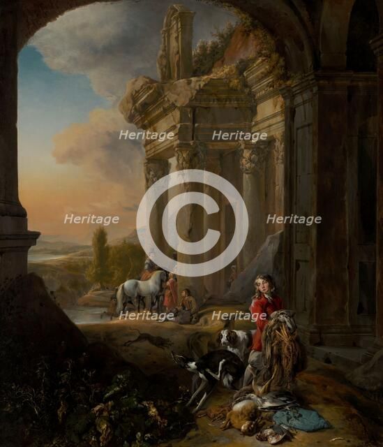 After the Hunt, c.1656. Creator: Jan Baptist Weenix.