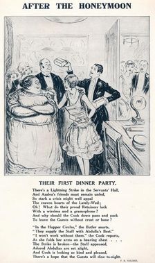 After the Honeymoon - Their first dinner party 1927