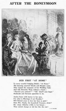 After the Honeymoon - 'Her First At Home 1927