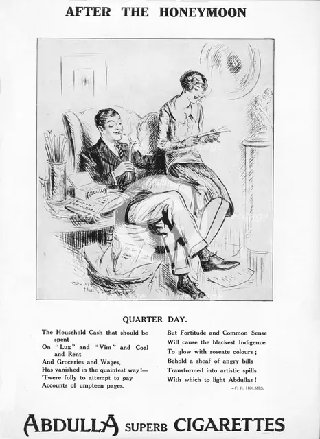 'After the Honeymoon - Quarter Day', 1927. Artist: Unknown.