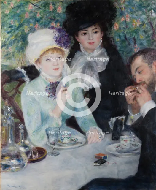 After the Luncheon, 1879. Creator: Pierre-Auguste Renoir.