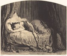 After the Pardon (Il lui sera beaucoup pardonne parce qu'elle a beaucoup danse), 1847/1856. Creator: Paul Gavarni