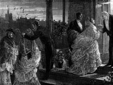 After the Party - drawn by E. F. Brewtnall, 1873. Creator: William Hollidge