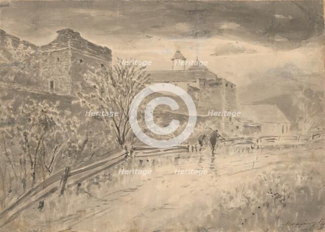 After the rain, 1880-1889. Creator: Ladislav Mednyanszky.