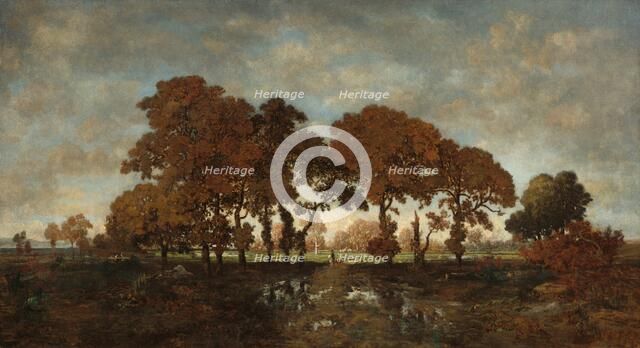 After the Rain, c. 1850. Creator: Theodore Rousseau.