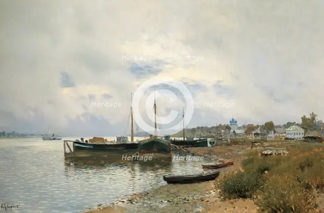 After the rain. Plyos, 1889. Creator: Levitan, Isaak Ilyich (1860-1900).