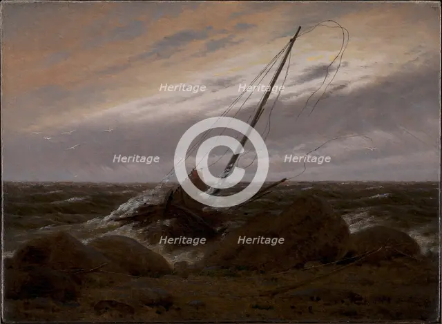 After the storm, 1817. Creator: Friedrich, Caspar David (1774-1840).