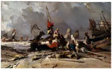 After the Storm 1869. Artist: Eugene Isabey