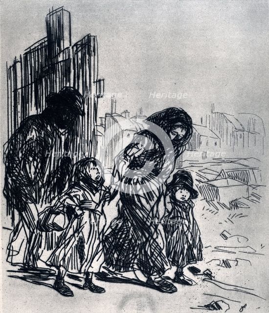 'After the Seizure', 1925.Artist: Jean Louis Forain