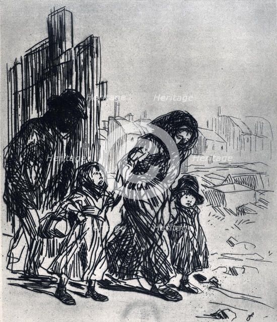 'After the Seizure', 1925.Artist: Jean Louis Forain