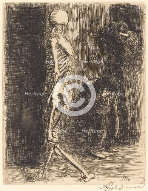 After the Visit (Après sa visite), 1900. Creator: Paul Albert Besnard.