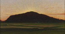 Afterglow, 1909. Creator: Karl Nordström